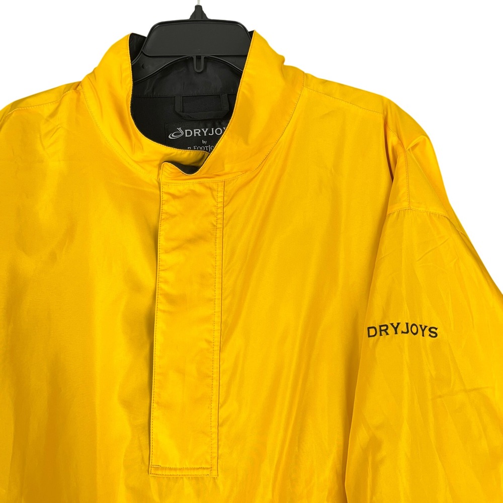 FootJoy DryJoys Windbreaker Pullover Mens XL Quarter Zip Lightweight Golf Jacket